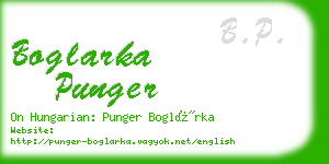 boglarka punger business card